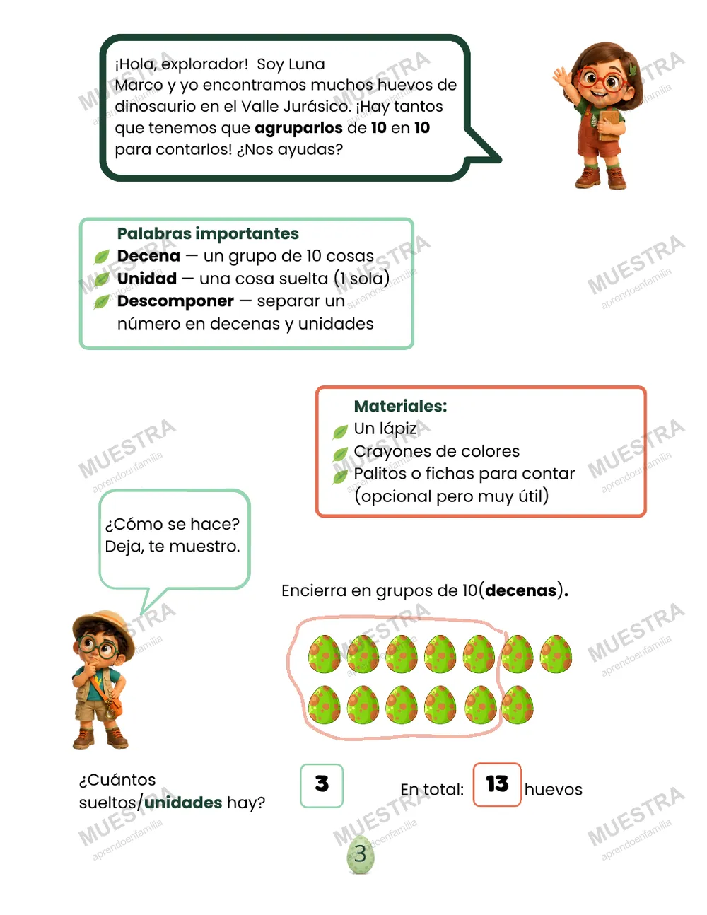 Dino Posicional — Página 3
